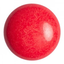 Les perles par Puca® Cabochon 25 mm - Opaque grenadine 02020/32155